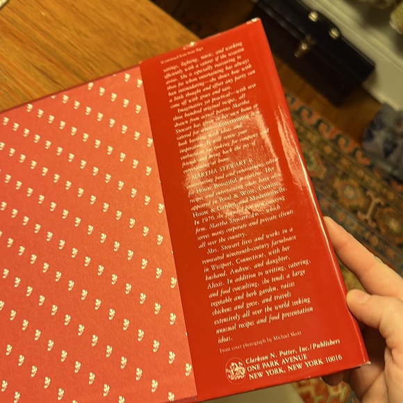 Rare first edition Entertaining by Martha Stewart - Picture 6 of 8